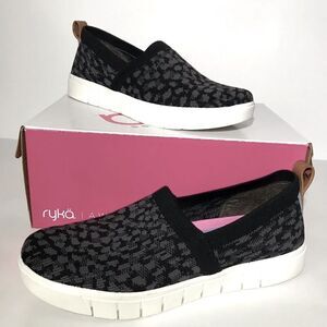 Ryka Hera Exotic 2 Animal-Print Stretch Knit Slip-On